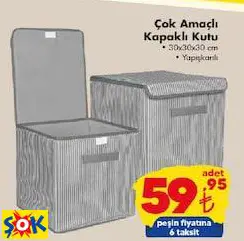 ÇOK AMAÇLI KAPAKLI KUTU
